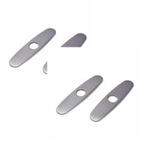 2Pack 10 Inch Sink Hole Cover Stainless Steel Plate Escutcheon For 1 Or 3 Hole Bathroom Or Kitchen Sink Faucet Mixer Tap Faucet Cover Cap Faucets Home Decor