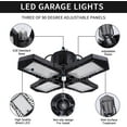 thumbnail image 1 of 2Pack 100W LED Garage Lights 10000LM E26 Daylight 6000K Adjustable   for Warehouse, 1 of 6