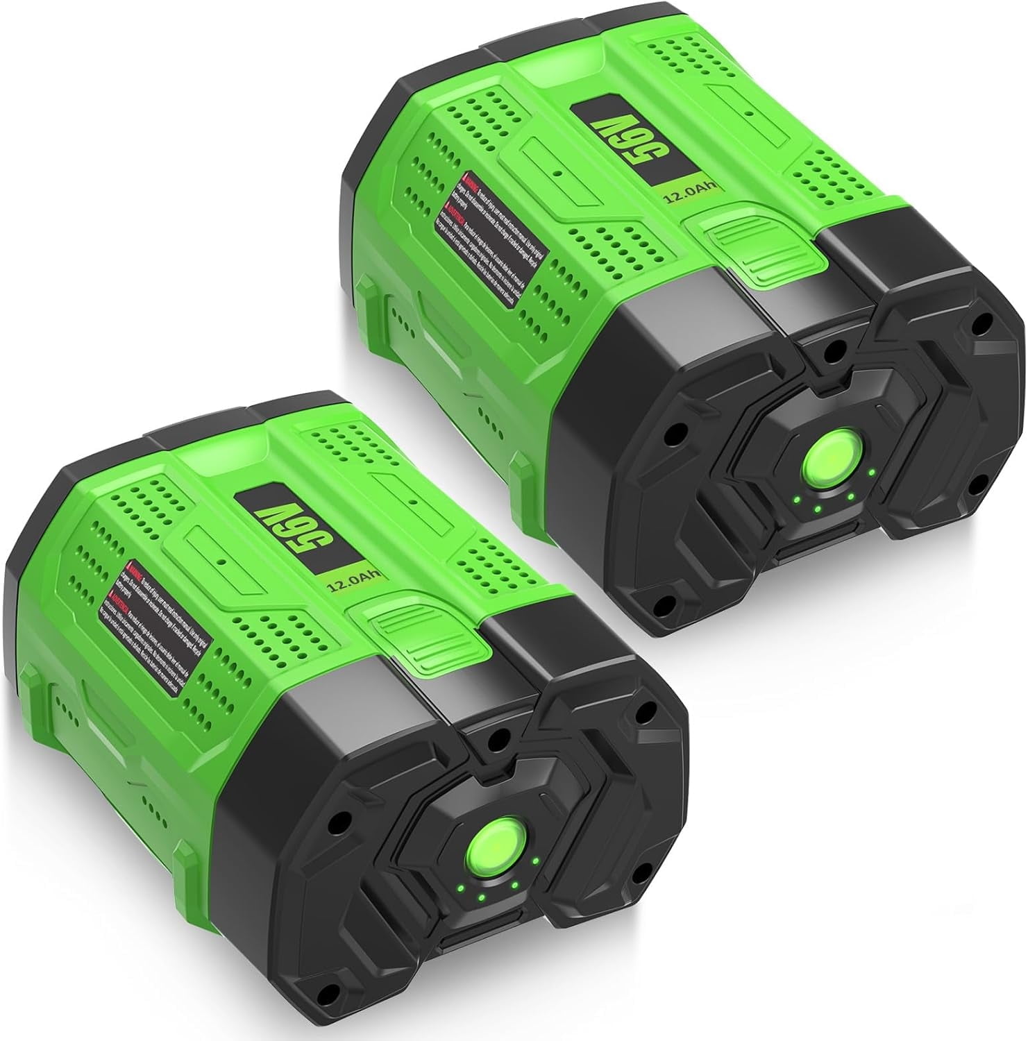 2Pack 12.0Ah Replacement for EGO Battery BA2800 BA2800T BA4200T BA4200 BA1400T BA1400 Compatible with EGO 56V Battery