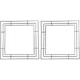 thumbnail image 1 of 2Pack 12 Inch Square Metal Wire Wreath Frame Form Hanger Green, 1 of 7