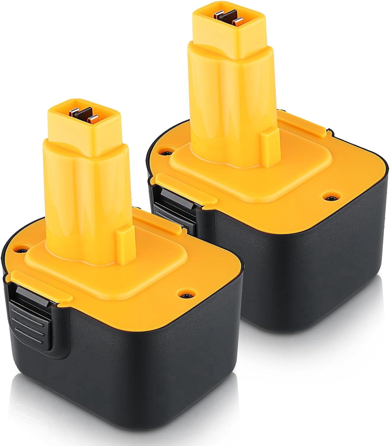 2Pack 12V 3.6Ah Ni-Mh Battery Replace for Dewalt DW9071 DW9072 DC9071 DE9037 DE9071 DE9072 DE9074 DE9075