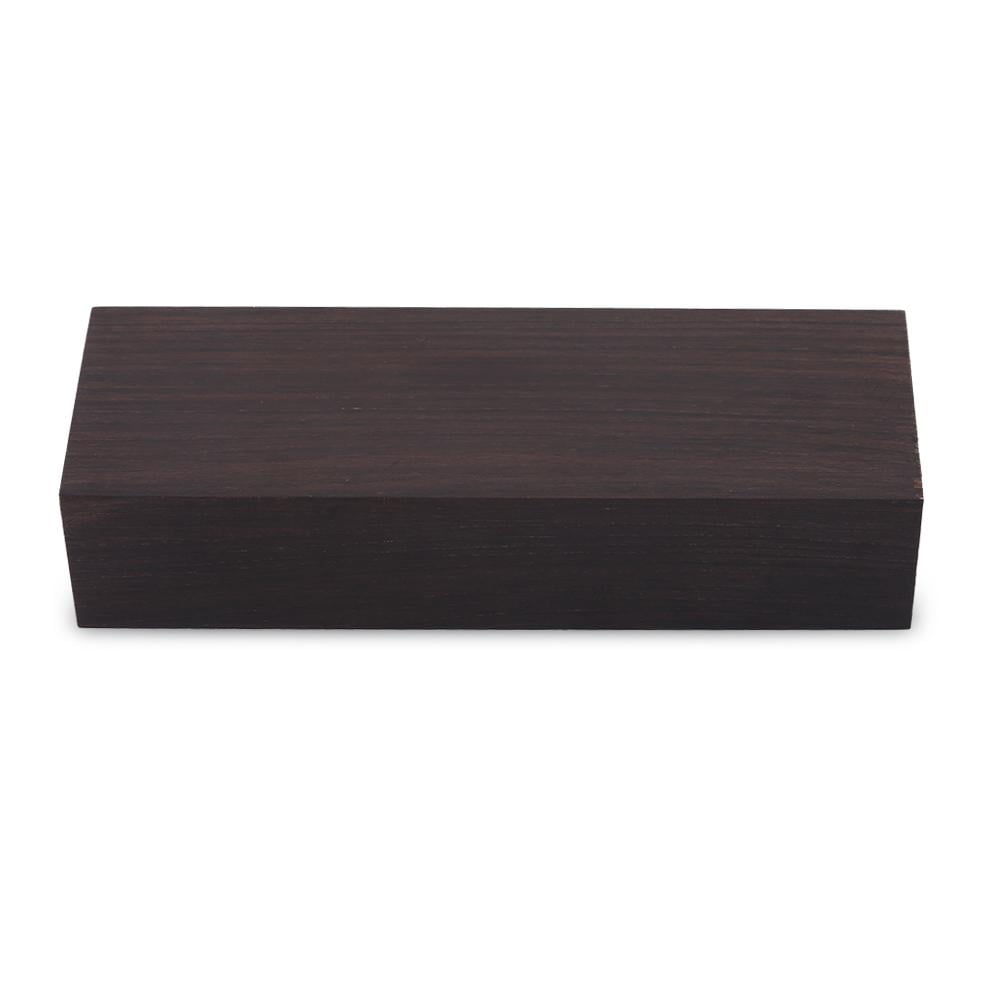 Bois D'ébène Noir - Bloc 12x4x2,5 Cm - Pour Manches Outils, Incrustation, Décoration
