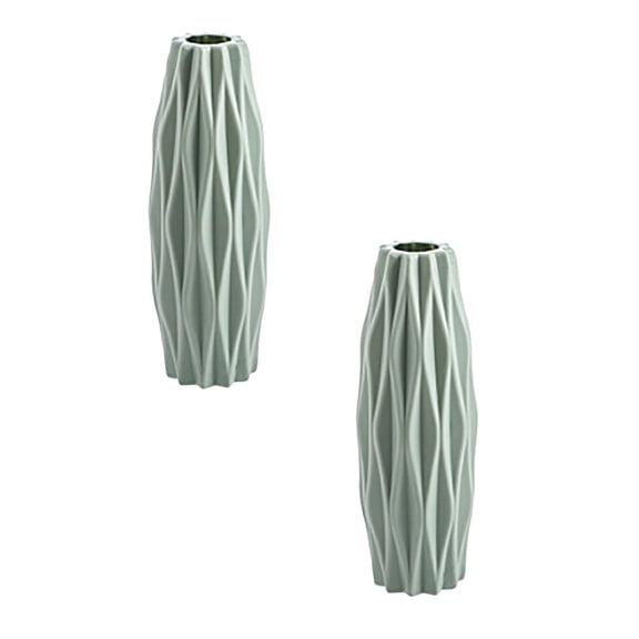 2Pack 1Pc Shatterproof Flower Pot Vase Study Room Home Wedding Decor Hangs Home Decor