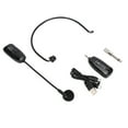 (2Pack) 2.4G Wireless Headset Microphone Transmitter Receiver Portable