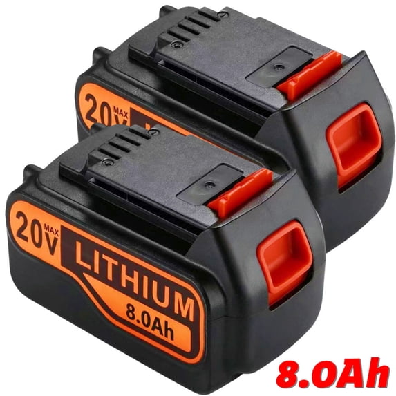 2Pack 20V Lb2x4020 For Black & Decker 20V Lithium Battery Lbxr20 Lbd2020S High Capacity