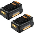 thumbnail image 1 of 20v Max Battery Replacement for Dewalt 6.0Ah Battery 2Packs, 1 of 7