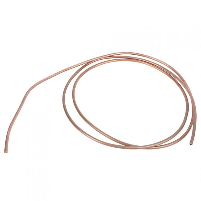 (2Pack) 2m C1100 T2 Copper Tube Soft Coil Pipe for Air Conditioner