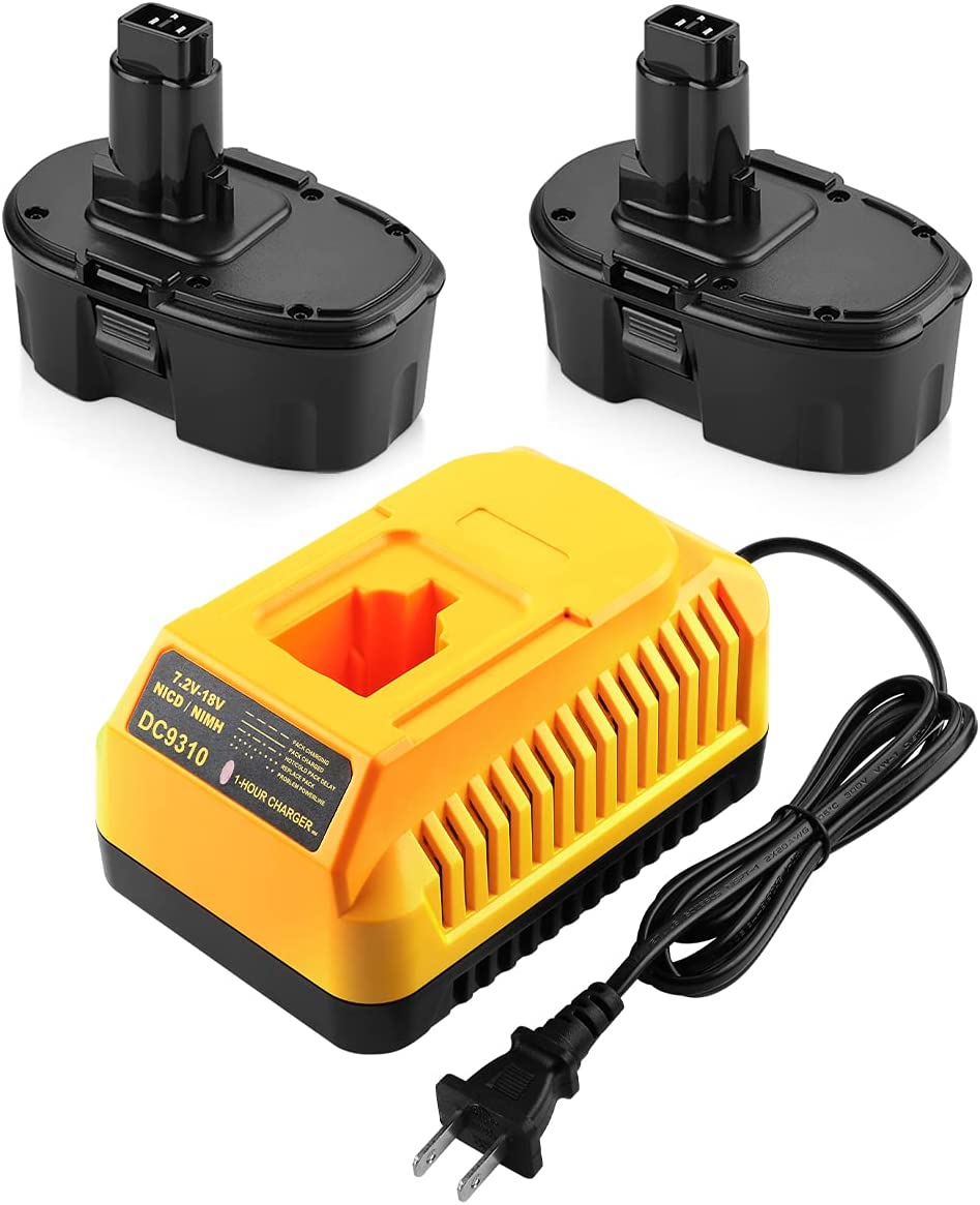 18V Lithium-Ion Replacement Battery For Dewalt DC9096 DC9098 DC9099 – 4Ah, 5-Year Warranty