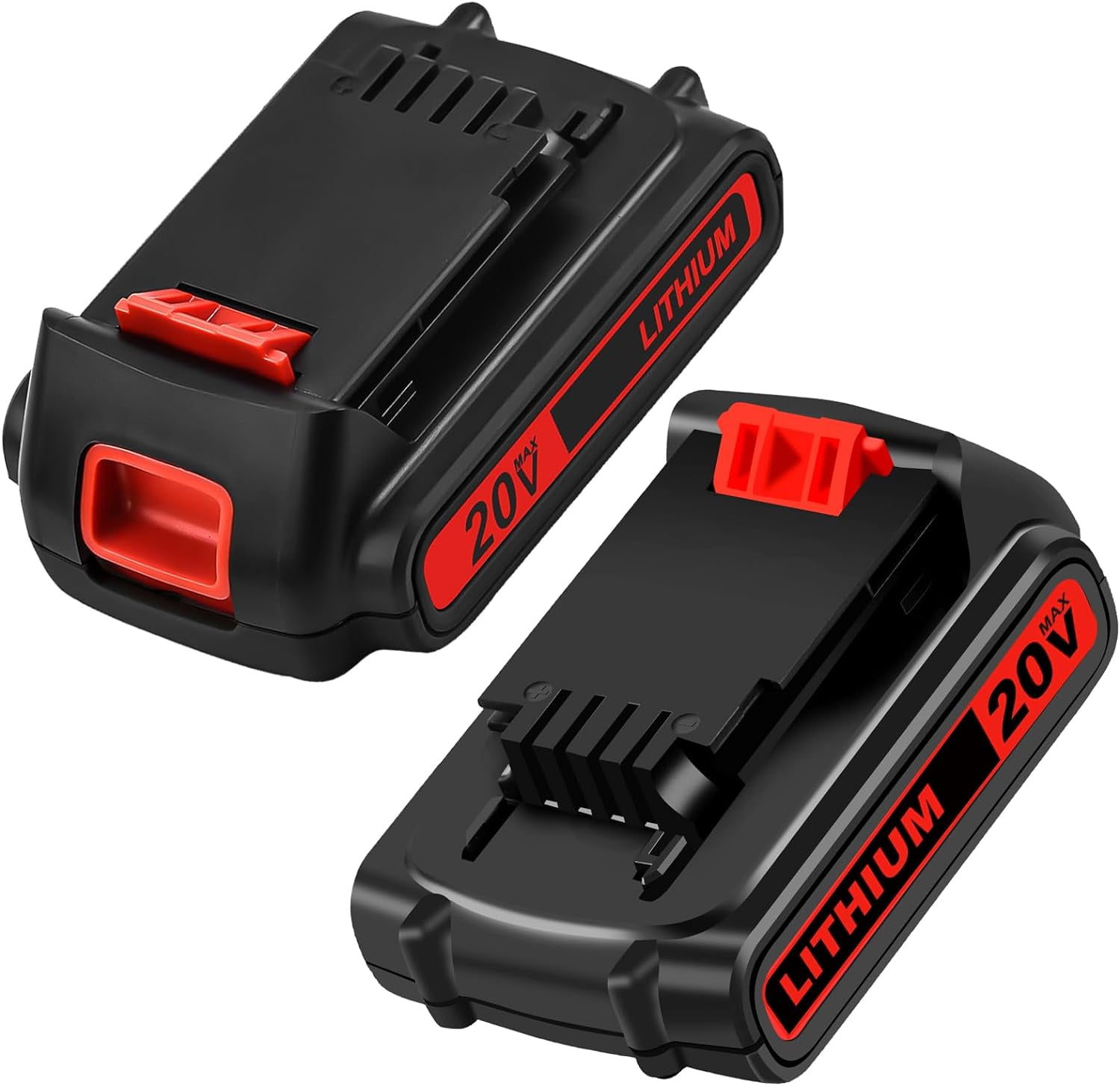 2Pack 3.0Ah Replacement for Black and Decker 20V Lithium Battery LBXR20 LBXR2020 LBXR20B-2 LB2X4020