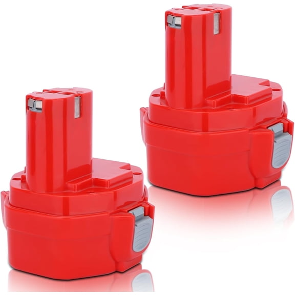 2Pack 3600mAh 14.4V NiMh Battery Replacement for Makita 1434 1433 PA14 1422 1420 1435 1435F 194172-2 193158-3 192600-1 6233d 6337d Cordless Power Tools