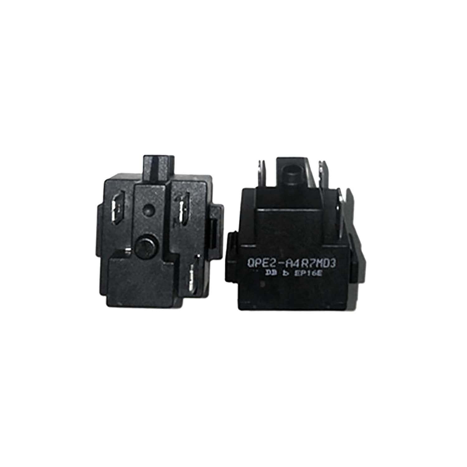 2Pack 3Pin 4.7Ohm PTC Starter/Start Relay Replacement for Mini Fridges