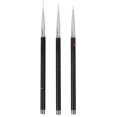 (2Pack) 3pcs Nail Art Liner Brushes Home Salon Portable Nail Painting