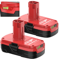 thumbnail image 1 of 2Pack 4.0Ah C3 Replacement for Craftsman 19.2 Volt Battery Compatible with Craftsman 19.2V Battery Lithium XCP DieHard 130279005 1323903 130211004 130279003 11045 11375 11376 Cordless Tools, 1 of 7