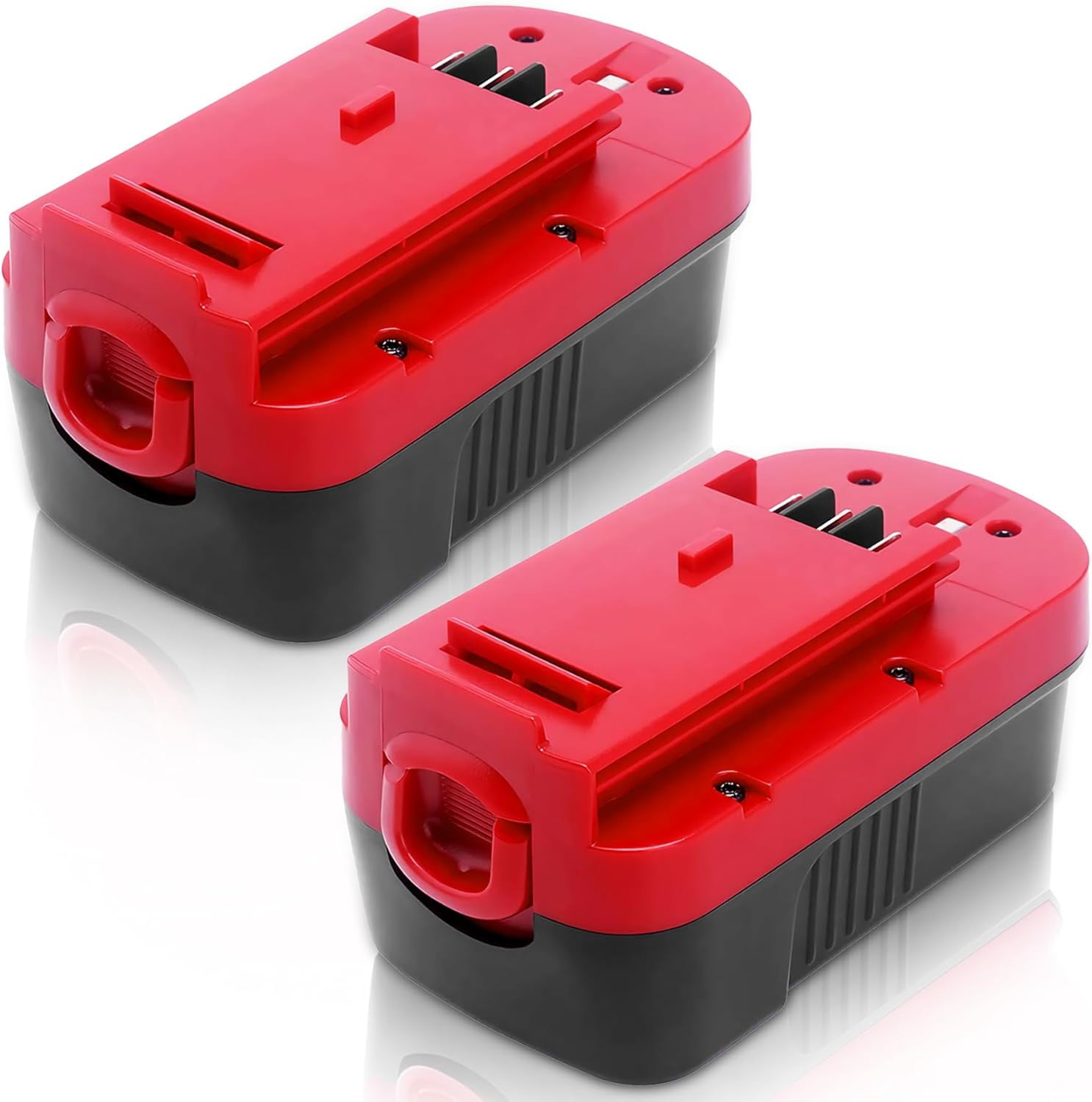 2Pack 4.5Ah Replacement for Black and Decker 18V Battery HPB18 Compatible with Black and Decker 18V Battery Replacement Ni-Mh 244760-00 HPB18-OPE A1718 FS18FL FSB18 Firestorm Cordless Power Tools