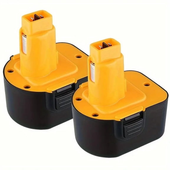 2Pack 4.8Ah 12V Replacement for Dewei 12V Battery Ni-Mh DC9071 DW9071 DW9072 DE9037 DE9071 DE9072 DE9074 DE9075 Compatible with Dewei 12Volt Tools