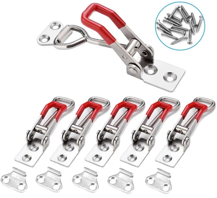 2Pack 4003 Adjustable Toggle Latch Clamp Smoker Latch Clamps 1322Lbs