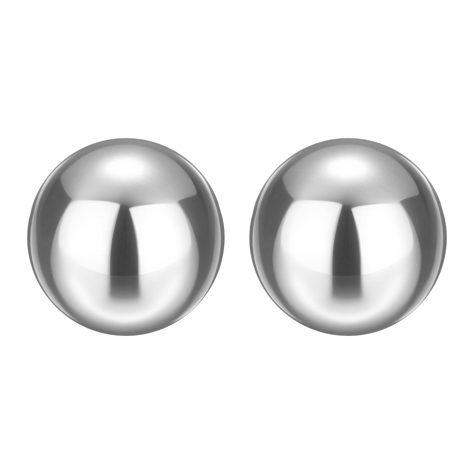 2Pack 40mm Bearing Balls, Solid Carbon Steel G1000 Precision Balls for Bearings Bicycles Casters Automotive Part and DIY (Mirror Polished)