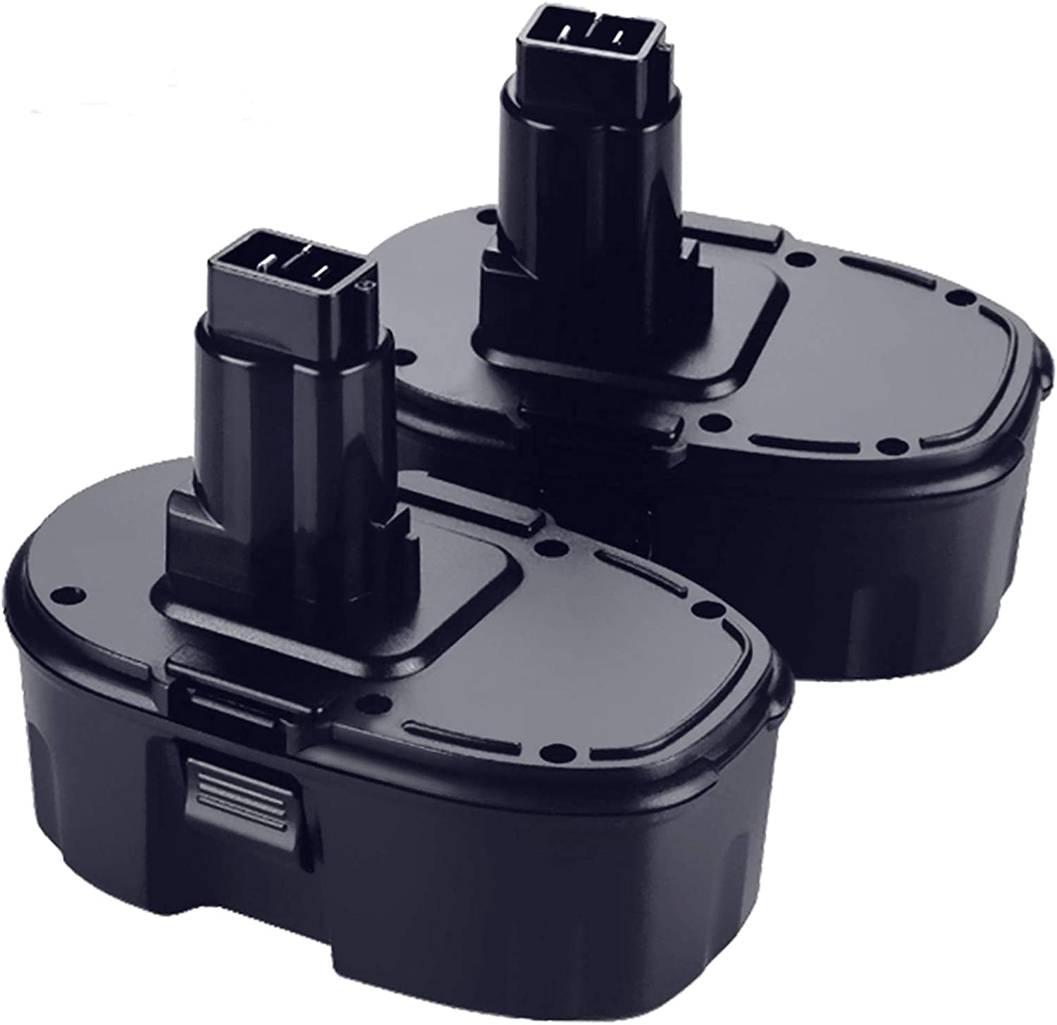 2Pack 4500mAh Replacement for Dewalt 18V Battery NiMH 18 Volt DC9098 DC9096 DC9099 Cordless Tools