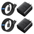 thumbnail image 1 of Super Fast Charger Type C, 2Pack 45W USB C Fast Charging Block Wall Charger with 2*10FT Android Phone Charger Cable Compatible with Samsung Galaxy S26/S26 Ultra/S25/S24/S23 Ultra/S23+/S22/S21/S20, 1 of 6