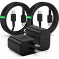 thumbnail image 1 of Super Fast Charger with Type C Cable 10ft , 2Pack 45W USB C Wall Charger Block Adapter and Android Phone Charger Cord for Samsung Galaxy S26 S25/S24 Ultra/S24/S24+/S23 Ultra/S23/S22 Ultra/S22/S21, 1 of 7