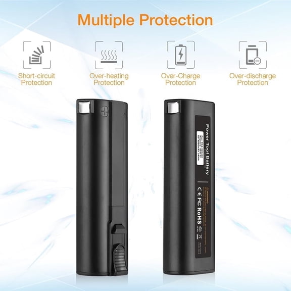 2Pack 4800mAh 6V Replacement Battery Compatible with Paslode 404717 404400