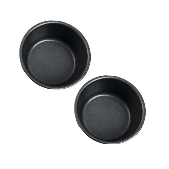 2Pack 4In Kids Baking Compatible Easy | Pan Nonstick Steel Oven Pans With For Girls Or Boys Mini Cake Non Stick Heart Round Square Cartoon Pattern Baking Tools Small Cake Mould Biscuit Moulds