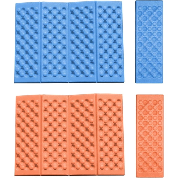 2Pack/ 4Pack Camping Foam Pad, Foldable Sit Pad Waterproof Foam Seat Pad Camping Sleeping Mats Outdoor Cushion for Pinic Hiking Backpacking Mountaineering