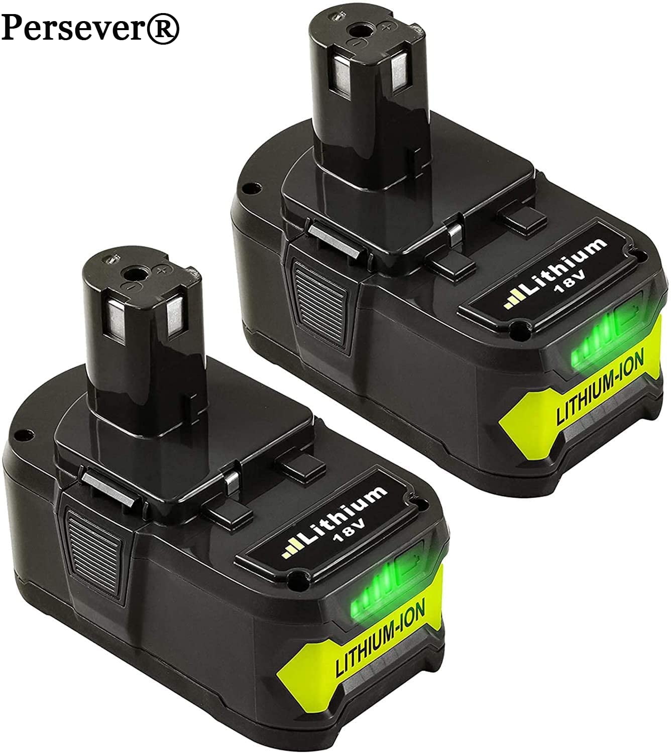 2Pack 5.0Ah For Ryobi One+ P108 18 Volt Li-ion Battery 18V P102 P103 P104 P105 P106 P108 P109