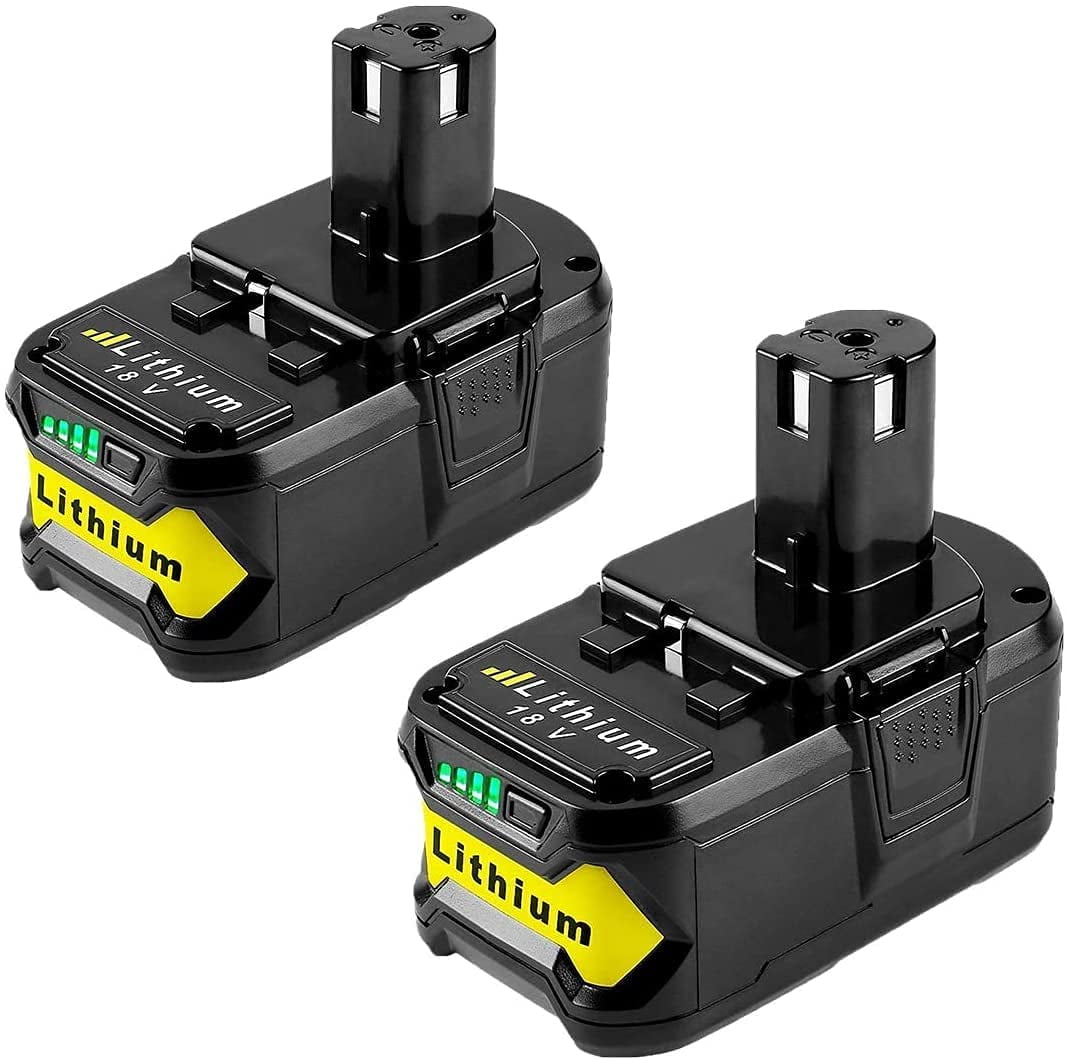 6.0ah High Capacity P108 Battery Replacement For Ryobi 18v Lithium Ion  Battery P102 P103 P104 P105 P107 P108 For 18-volt One+ Plus Cordless Power