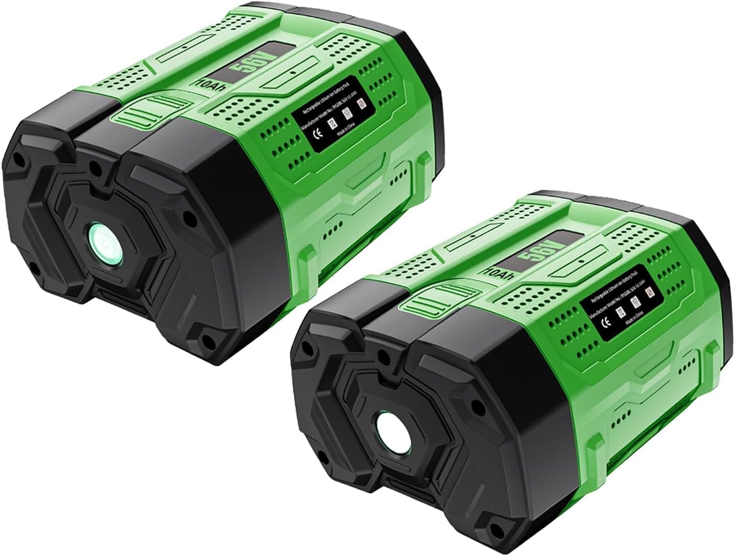 2Pack 56V 10.0 Ah Battery Replacement for EGO Battery BA5600T BA4200T BA4200 BA2800T BA1400T Lithium-Ion Compatible with EGO 56V Power+ Tools