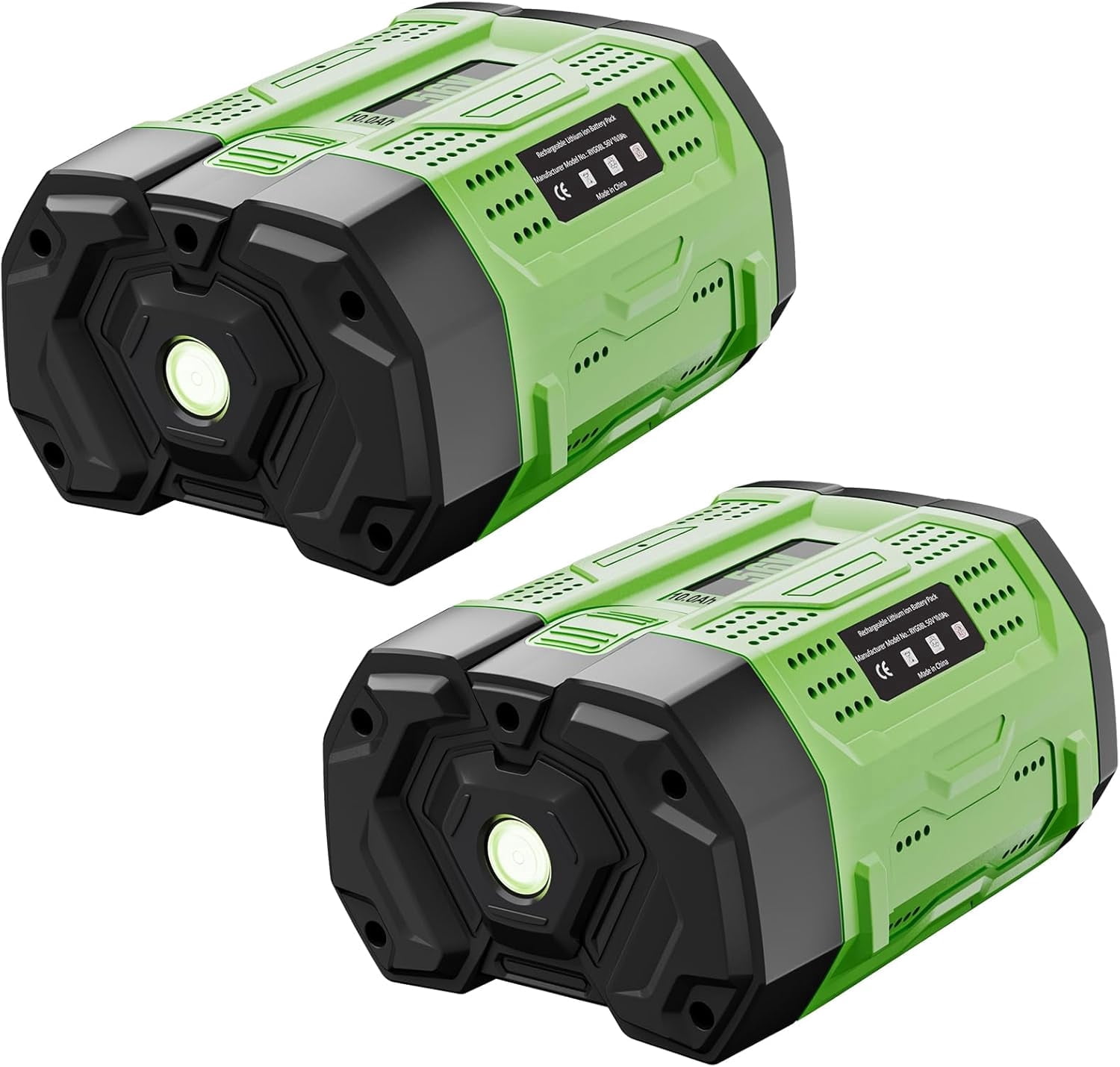 2Pack 56V 10.0Ah Replacement Battery Compatible with EGO 56V Battery Compatible with EGO 56 Volt 10000mAh BA2800 BA4200 CS1604 CS1804 CS1403 HT2400 LB6504 LB5804 LB6500 LB4800 Power Tool