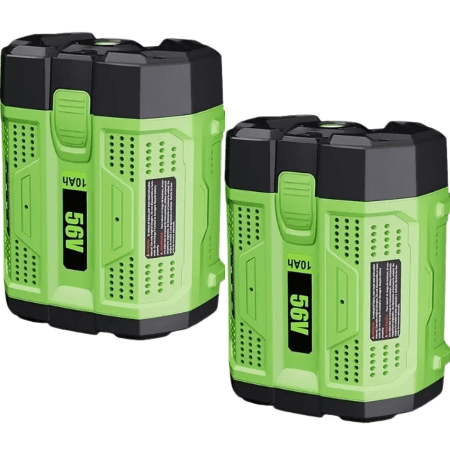 2Pack 56V 10000mAh Replacement Battery Compatible with EGO 56V Battery 10.0Ah Compatible with EGO 56 Volt battery Lithium BA2800 BA4200 CS1604 CS1804 CS1403 HT2400 LB6504 LB4800 Power Tool（2Pack）