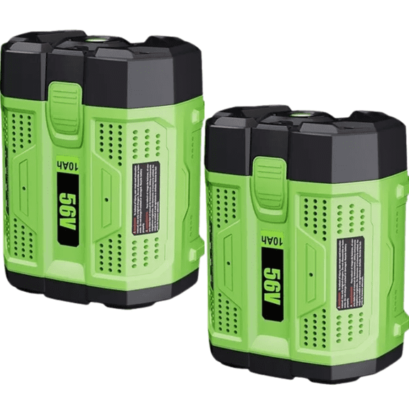2Pack 56V 10000mAh Replacement Battery Compatible with EGO 56V Battery 10.0Ah Compatible with EGO 56 Volt battery Lithium BA2800 BA4200 CS1604 CS1804 CS1403 HT2400 LB6504 LB4800 Power Tool2Pack