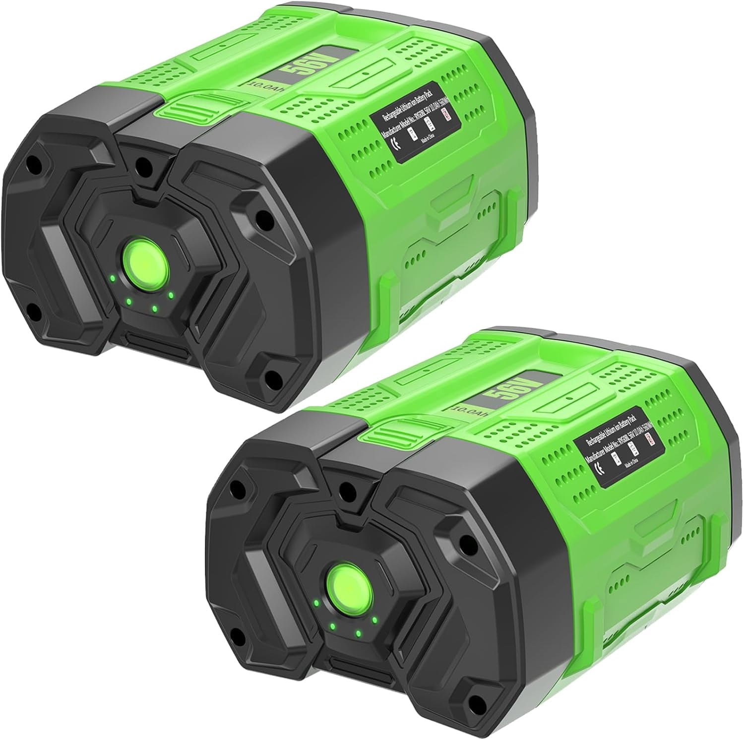 2Pack 56V 10000mAh Replacement Battery for EGO 56V Battery BA2800T Compatible with EGO 56 Volt Battery Tools Lawn Mower Leaf Blower