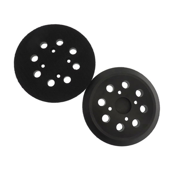 2Pack 5Inch Grinder Backing Pad Wheel 8 Hole Pattern HighDensity Rubber Construction Enhancing Grip for Precise Sanding