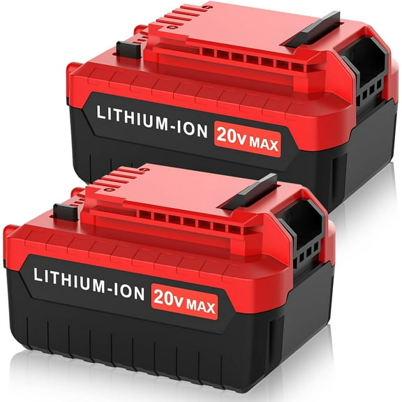 2Pack 6.0Ah 20V Lithium Battery Replacement for PORTER CABLE MAX PCC685L PCC680L PCC681L
