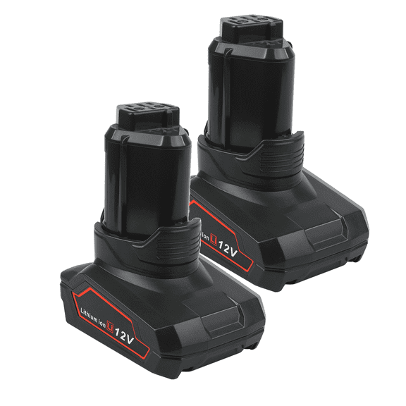 2Pack 6000mAh Replacement Battery for Ridgid 12V Battery R82007 R82009 R82048 R82049 R82059 R86048 130188001 130446007 130446011 Compatible with Ridgid 12v Battery Power Tools