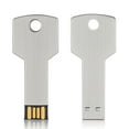 thumbnail image 1 of 2Pack 64GB USB 2.0 Flash Drive for Key TOPESEL Metal Key Shape Thumb Drive Pen Drive Storage Silver, 1 of 7