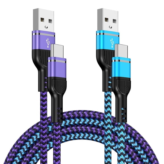 2Pack 6FT Fast Charger Cable USB Type C Android Phone Cord for Moto Razr+ 2026,Razr 70 Ultra,Razr Ultra 2026,G Stylus/G Power/G Play 2026,iPhone 17e 16,Samsung Galaxy S26 Ultra/A17/A16/S25FE,Pixel 10