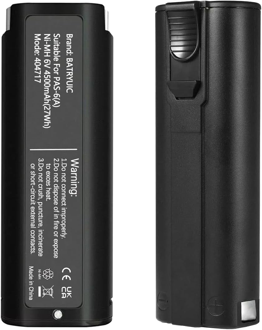 2X Shentec 6V 3500mAh NI-MH Akku Ersatzakku für Paslode 404717 B20544E 2X Shentec 6V 3500mAh NI-MH Akku Ersatzakku für Paslode 404717 B20544E