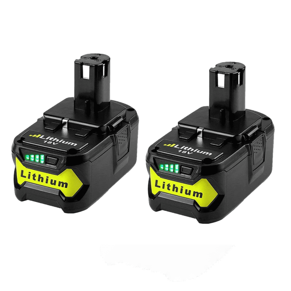 2Pack 8.0Ah Replacement for Ryobi 18V Lithium Battery P108 P105 P102 P103 P107 P109 P100