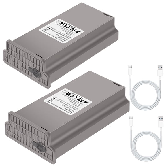 2Pack 7000mAh Lithium Battery for Tactacam Reveal Hunting Camera Battery Pack Compatible with Tactacam Reveal Hunting Cellular Trail Game Camera X Gen 3.0,Pro 3.0,X,X Ultra 3.0,X Pro,X Gen 2.0,XB,SK
