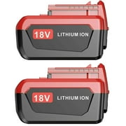 2Pack 8.0Ah 18V PC18B Battery Replacement for Porter Cable 18-Volt Battery PC18B PC18BL PCC489N PC18BLEX