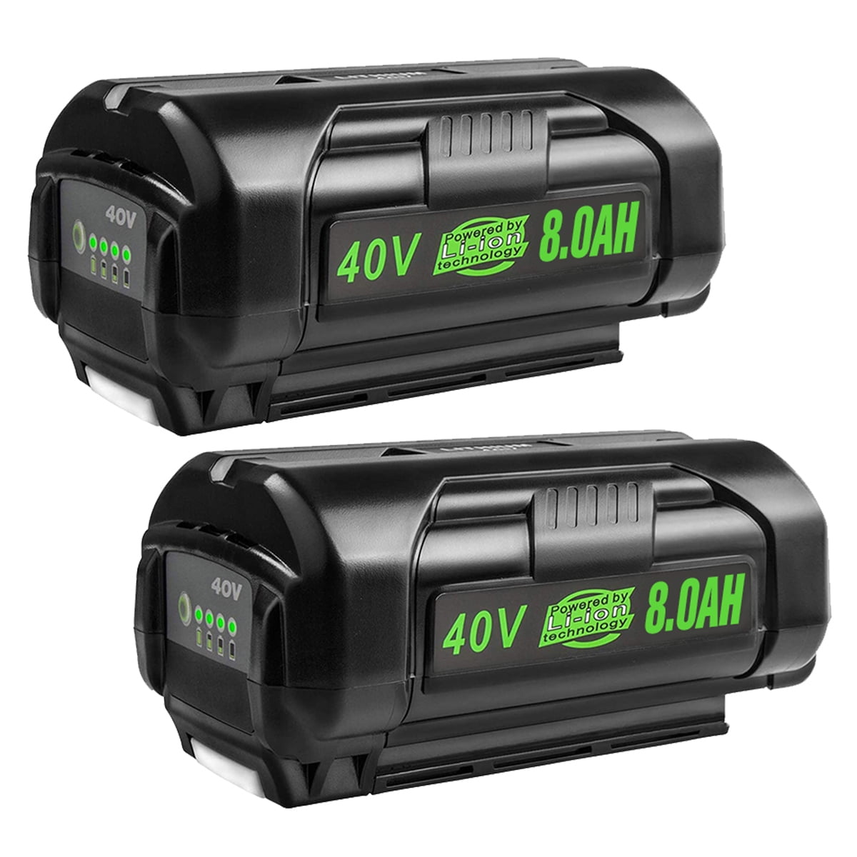 2Pack 8.0Ah Replacement for Ryobi 40V Battery OP4026 OP4030 OP4040 OP4050 OP4060 OP40602 OP4060A OP4075A
