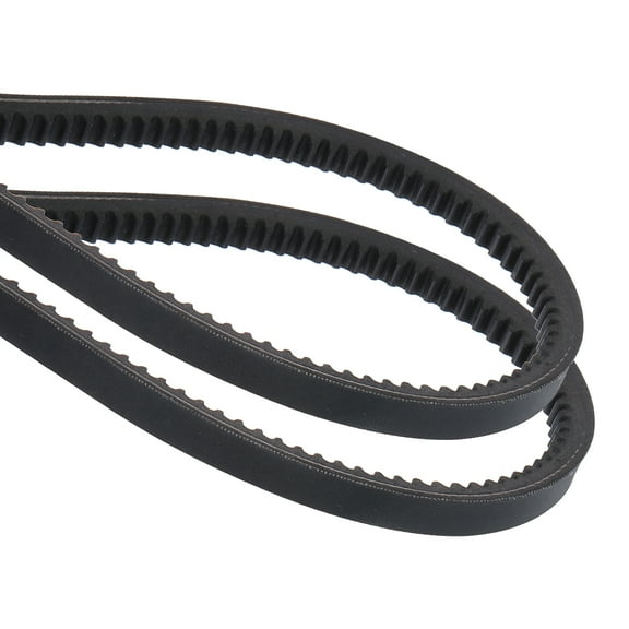 2Pack AX65 EPDM V-Belt, Raw Edge Cogged V Belt, 67" Outer Circumference