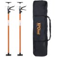 thumbnail image 1 of 2Pack Adjustable Support Pole with Carry Bag, Steel Multiuse Support Rod for Jacks Drywalls Cabinets, 45 to 114 Inch, 1 of 11