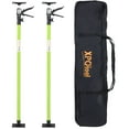 thumbnail image 1 of 2Pack Adjustable Support Pole with Carry Bag, Steel Multiuse Support Rod for Jacks Drywalls Cabinets, 45 to 114 Inch, 1 of 10