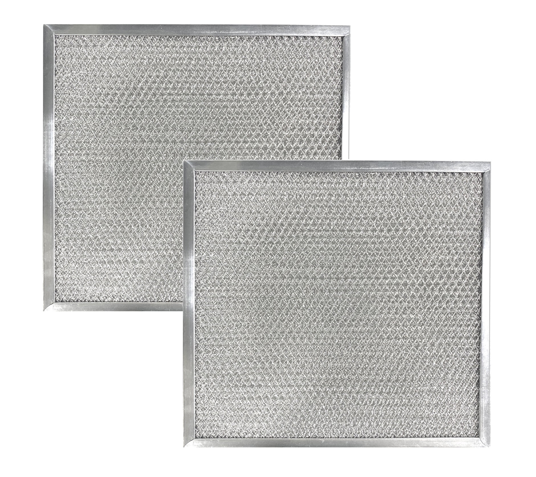 American Metal Filter Company RHF0814 Range Hood Grease Filters - Aluminum Mesh, 2-Pack, 9x9 Inches