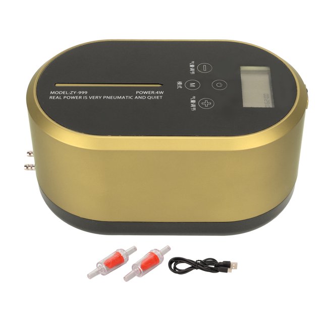 (2Pack) Aquarium Air Pump Large Volume Power Outage Self Start Ultra