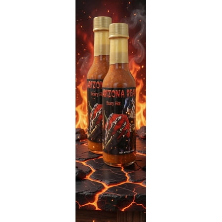 Arizona Reapper Medium Hot Sauce, 2-Pack Bottle